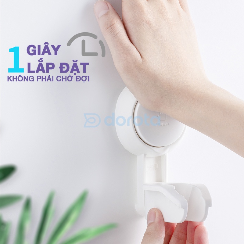 Giá đỡ vòi hoa sen cao cấp DOROTA chống nước độ bền cao dùng cho nhà tắm móc treo vòi xịt nhà vệ sinh chống nước AW619