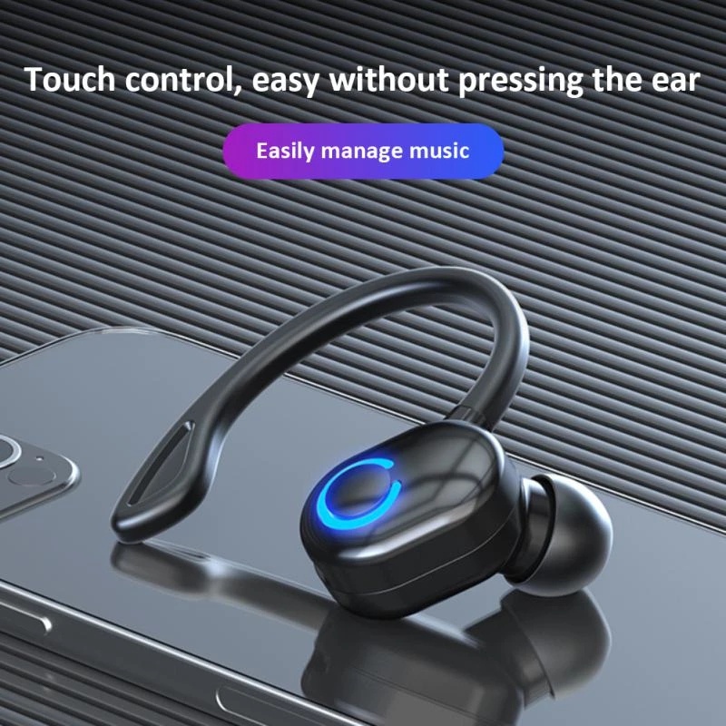 Tai Nghe Nhét Tai Thể Thao Không Dây Bluetooth 5.2 W6 Chống Nước Không Đau