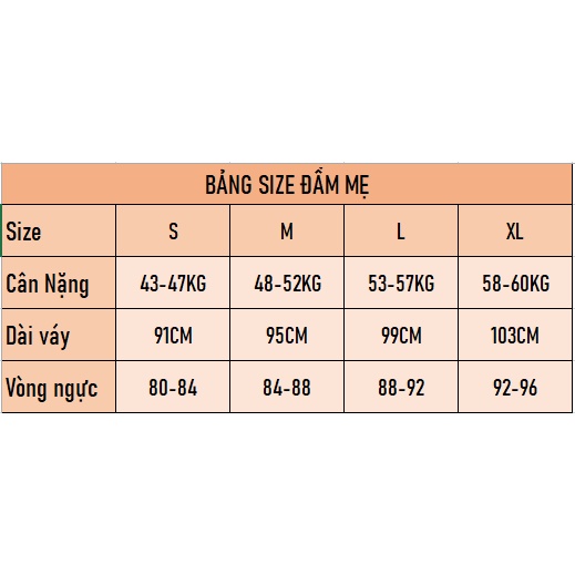 ĐẦM SMOCK ĐÔI MẸ VÀ BÉ MÀU TRỨNG GÀ