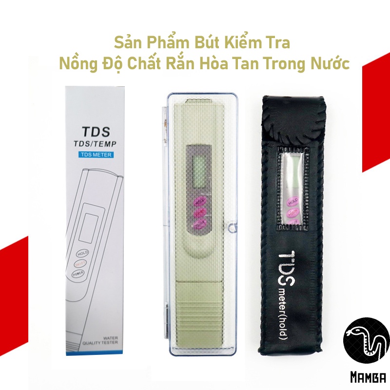Bút Thử Nước Sạch Tds3 Kiểm Tra Chất Lượng Nồng Độ Chất Rắn Hòa Tan Trong Nước, Bút Thử Nước Máy Lọc