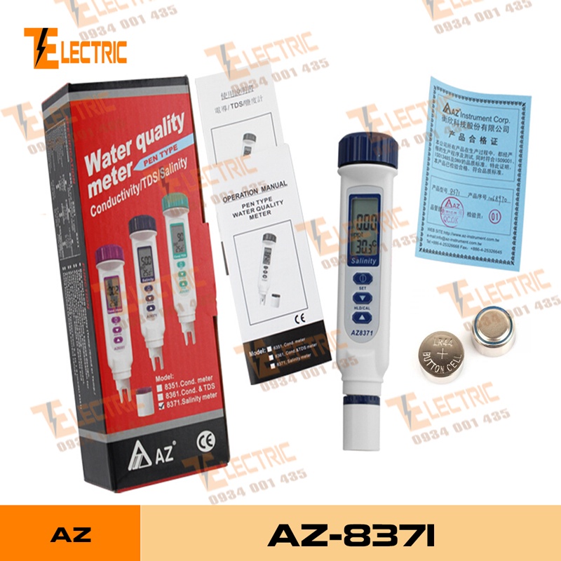 AZ - 8372 Thiết Bị Đo Mặn Của Nước, Máy Đo Độ Mặn AZ 8372