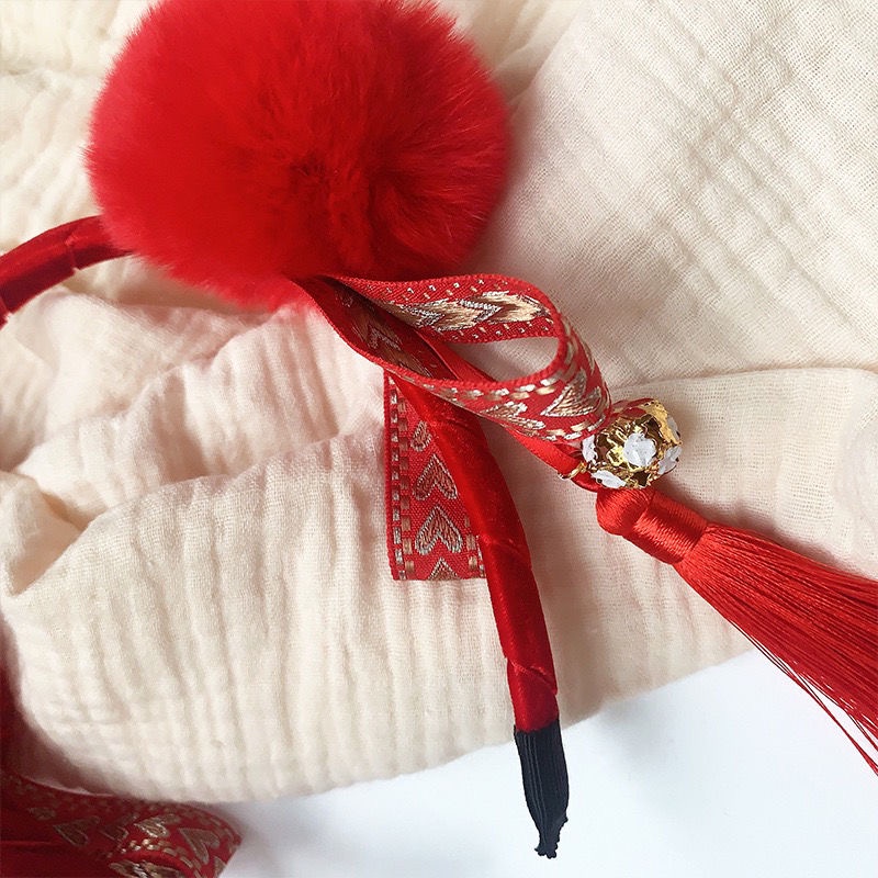 Babyfair. năm mới Cài Tóc Thời Trang Phong Cách Trung Hoa Cho Bé