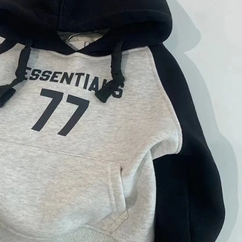 Áo Nỉ Có Mũ Trùm Bằng Vải Lông Cừu Dày Phong Cách Hàn Quốc Thời Trang Thu Đông Hàng Mới 2023 Dành Cho Bé Trai Và Bé Gái