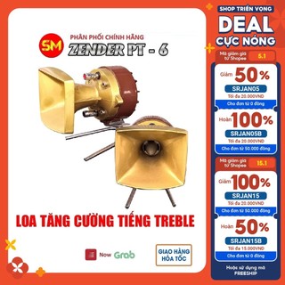[Loại 1 - Tặng 2 tụ và 5m dây loa] Bộ 2 Loa siêu Treble PT6 BX6 - Từ lớn họng đúc gang