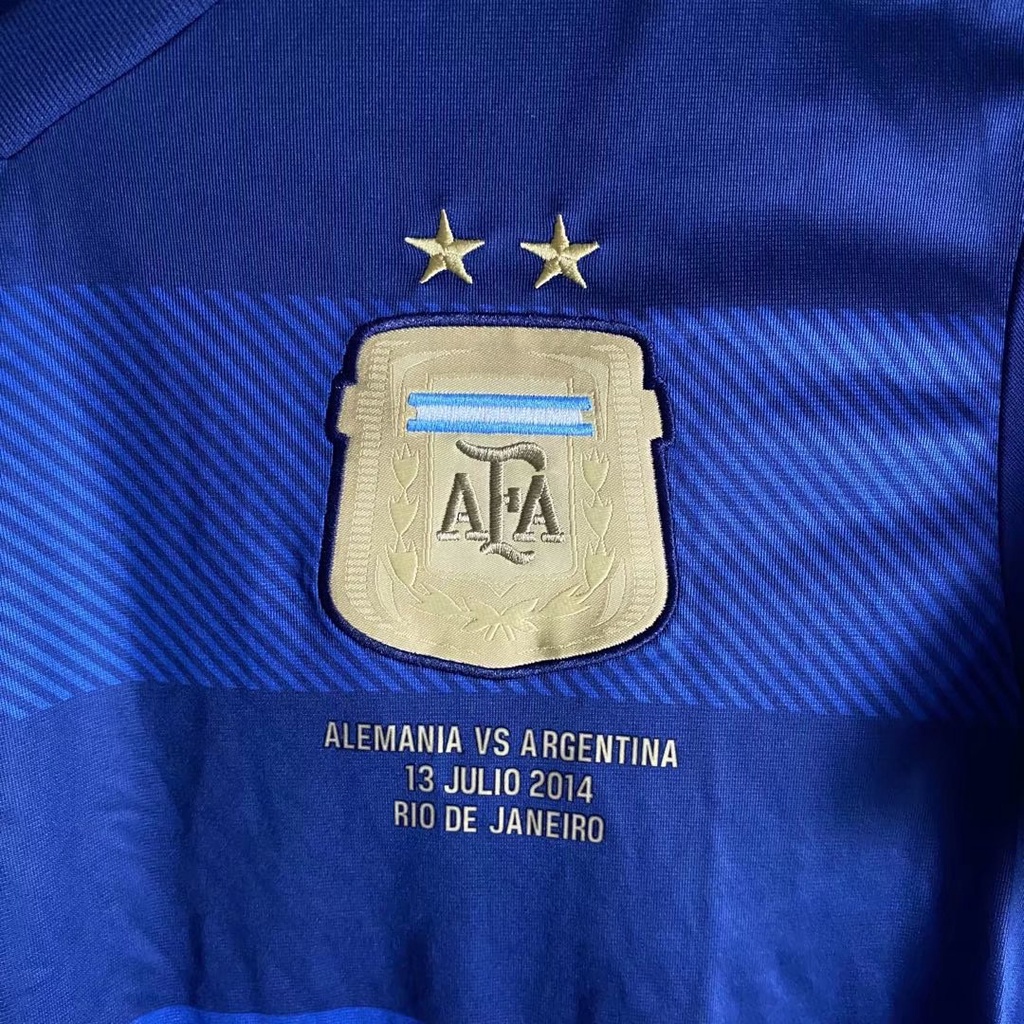 Áo Thun Thể Thao 2014 Argentina / Size S-2XL