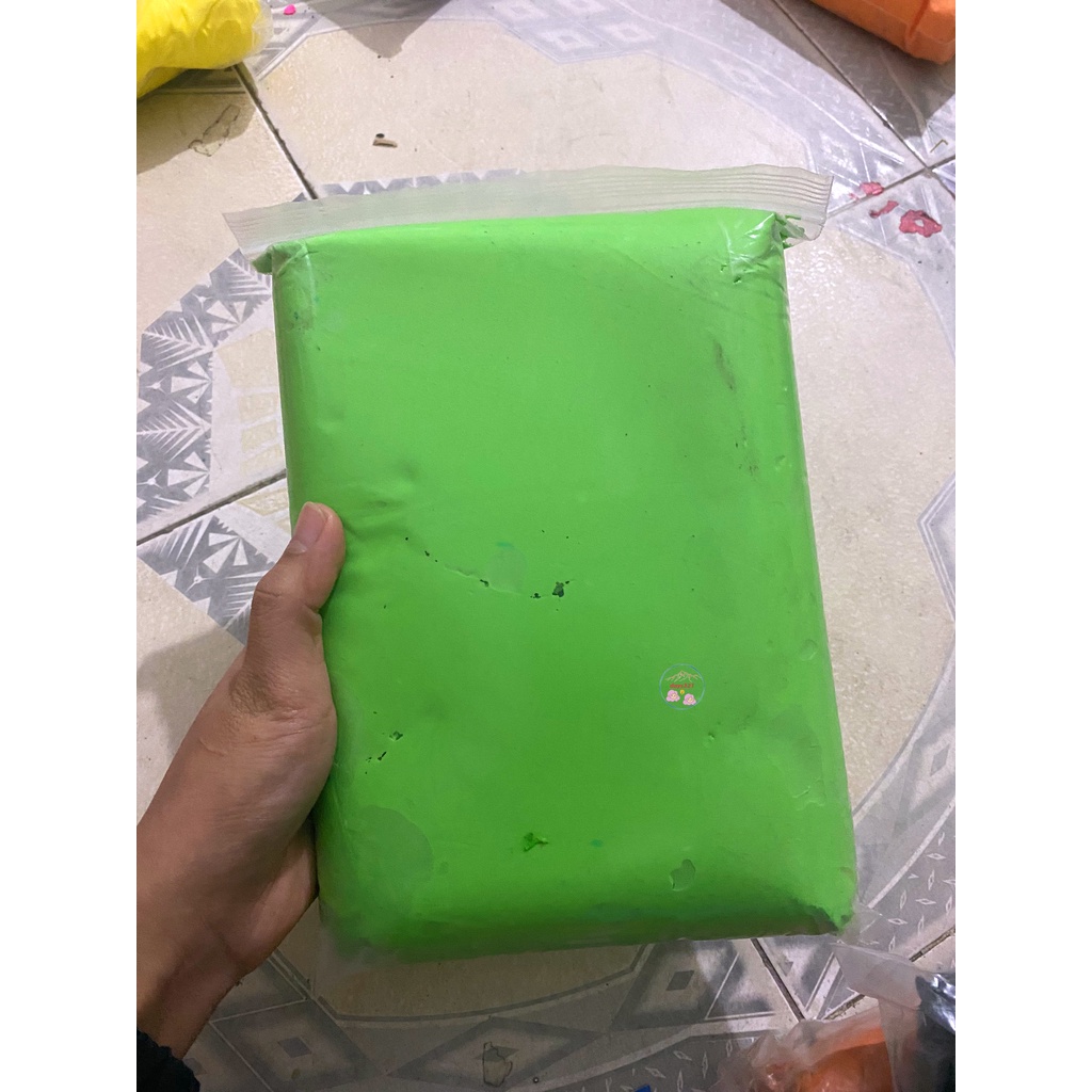 Đất sét tự khô siêu nhẹ 500gr/đất nặn trang trí/handmade/DIY/decor/tiểu cảnh nguyên liệu chính làm SLIME BƠ MÂY