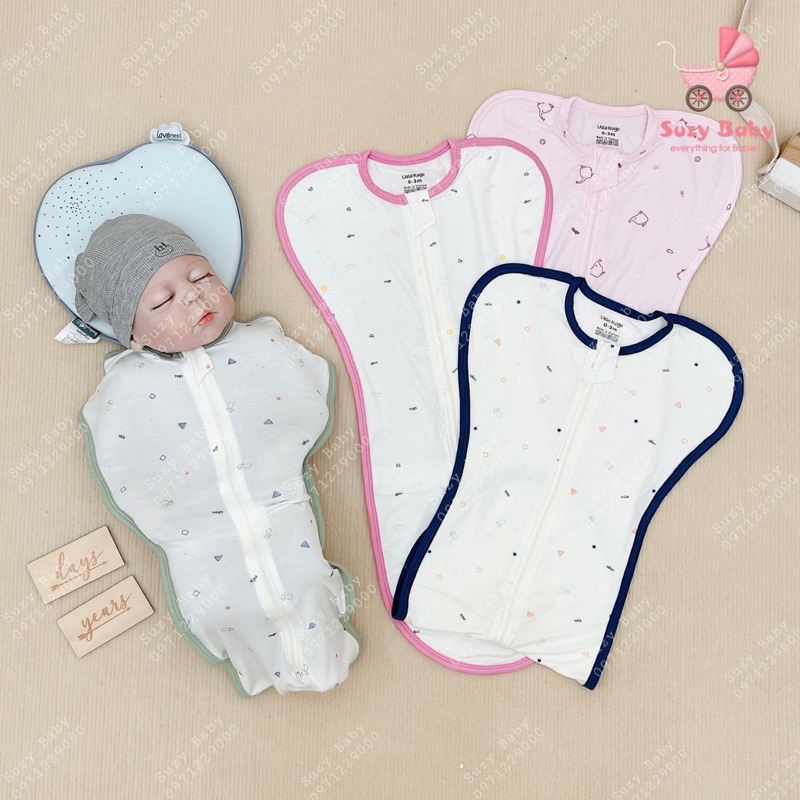 Nhộng chũn, ủ, túi ngủ sơ sinh Pupa Uala Rogo vải Bamboo