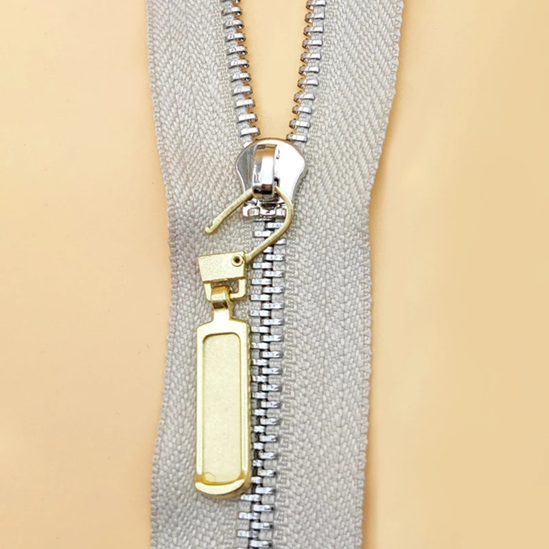 1 Khóa Kéo Kim Loại 5 Màu Có Thể Tháo Rời Tiện Dụng DIY