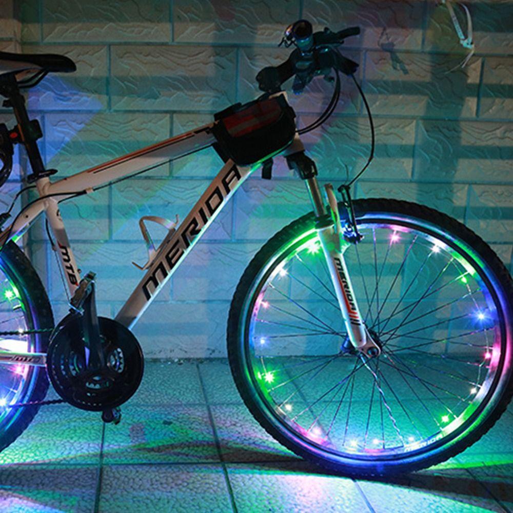 Đèn Led 6 Màu Gắn Khung Xe Đạp Leo Núi Trang Trí