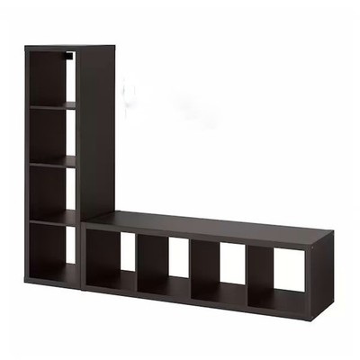 FELIX, Kệ tivi kết hợp kệ kệ để đồ chữ L SHE_044, 184x38x144cm, kệ gỗ Scandi Home