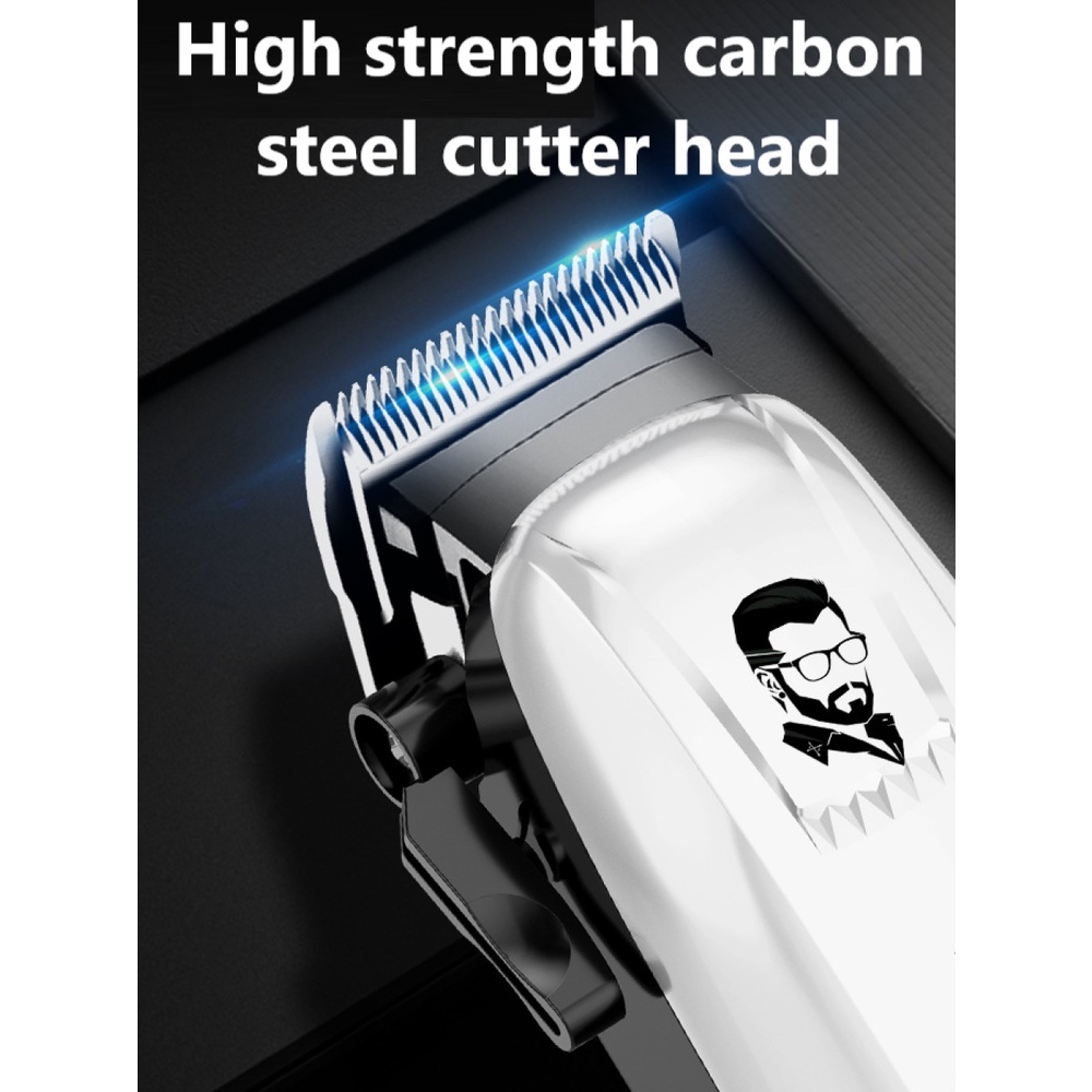 Tông Đơ Cắt Tóc Chuyên Nghiệp Kemei Không Dây Cho Nam