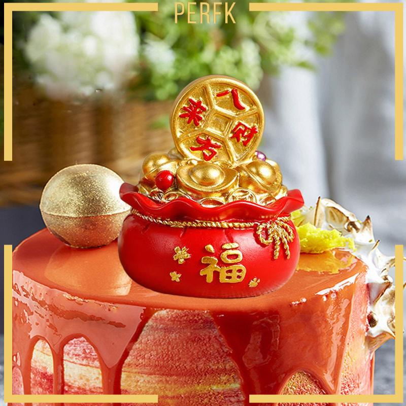 Tượng Phong Thủy May Mắn Phong Thủy Trung Hoa Dùng Trang Trí Bánh Kem