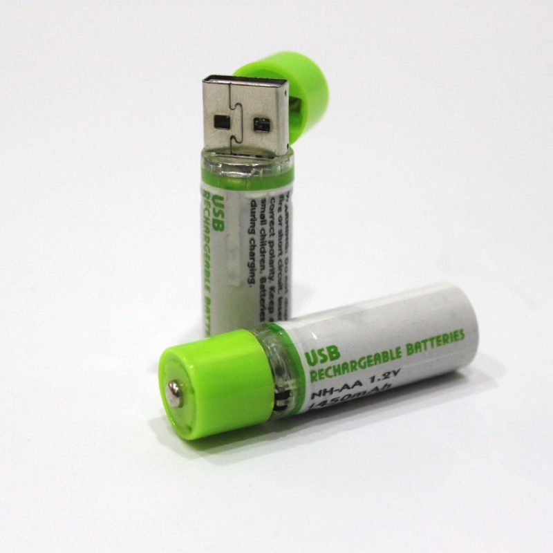 Pin aa sạc bằng usb