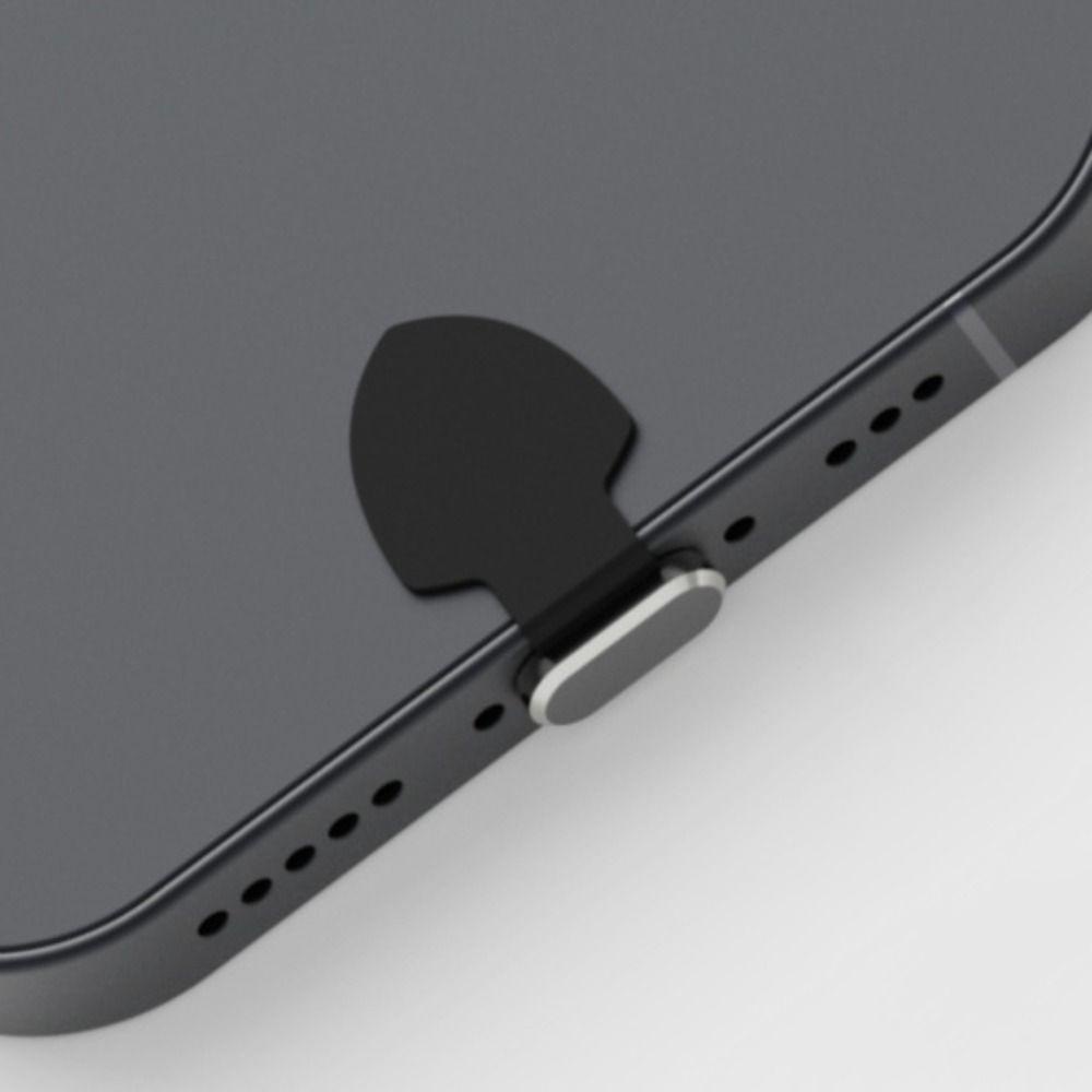 Nắp Bảo Vệ Cổng Sạc Type C Chống Bụi Bằng Hợp Kim Nhôm Cho Điện Thoại Thông Minh