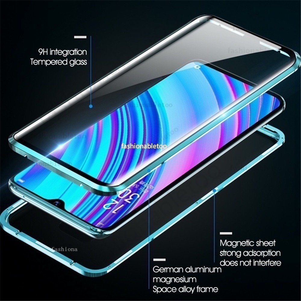 Ốp Điện Thoại Kính Cường Lực Viền Kim Loại Chống Sốc Cho Realme 10 pro plus 10pro + Realme10pro + Realme10pro + 5G