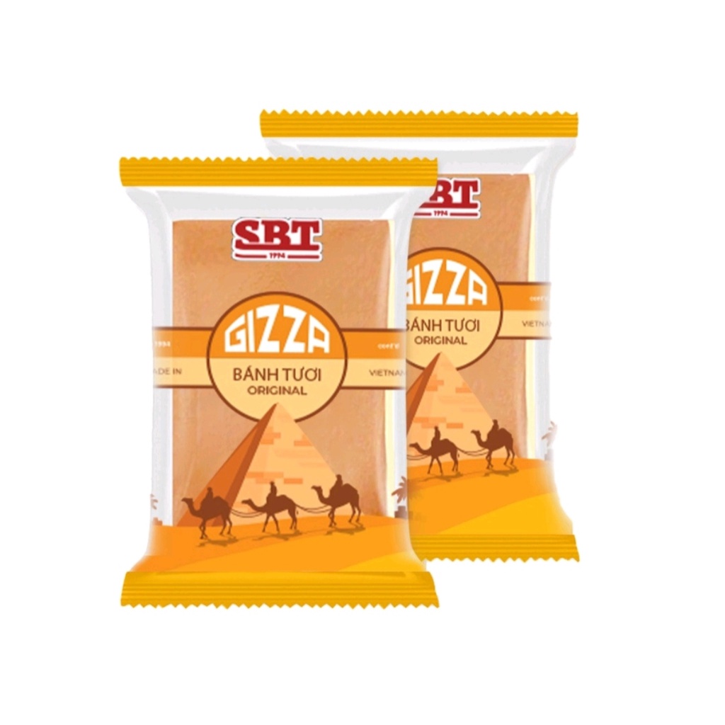 Bánh bông lan tươi Gizza Original mông to  - Ăn vặt, bữa sáng, bữa phụ