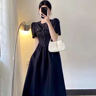 [CHAN BIGSIZE] Đầm midi phối cúc bigsize