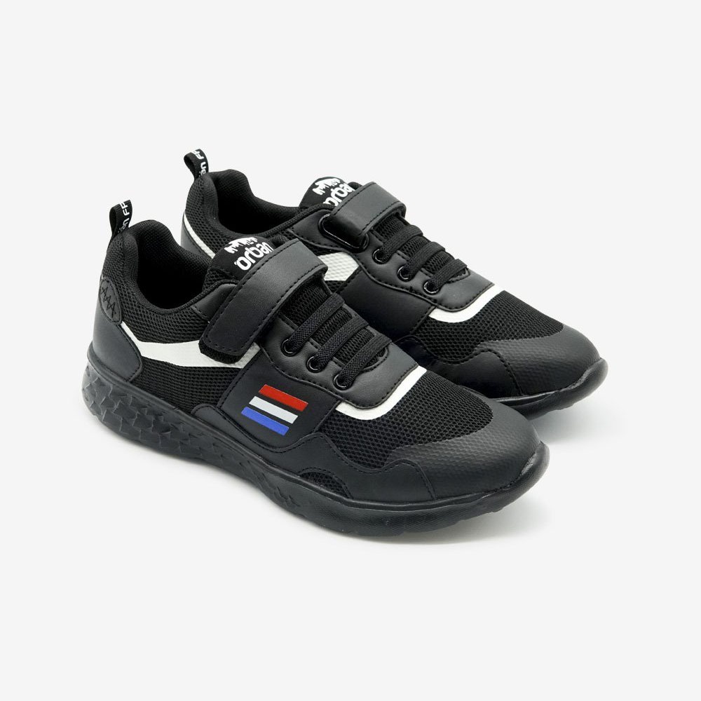 Giày Urban trẻ em quai dán siêu nhẹ TB2208- Đen