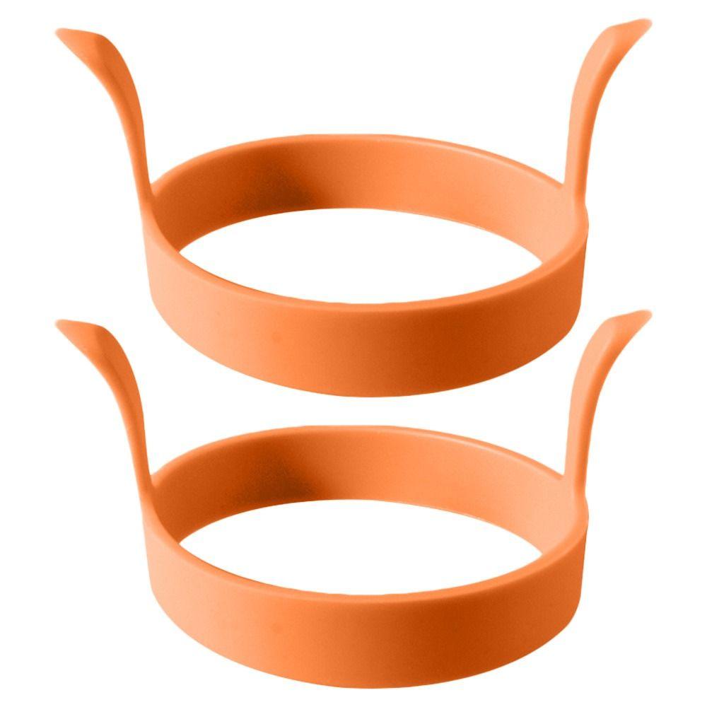 BEAUTY Dụng Cụ Chiên Trứng Bằng Silicone Hình Tròn Tiện Lợi