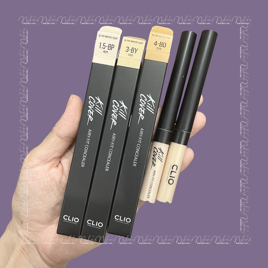 Che khuyết điểm Clio Kill Cover Airy-Fit Concealer 3g