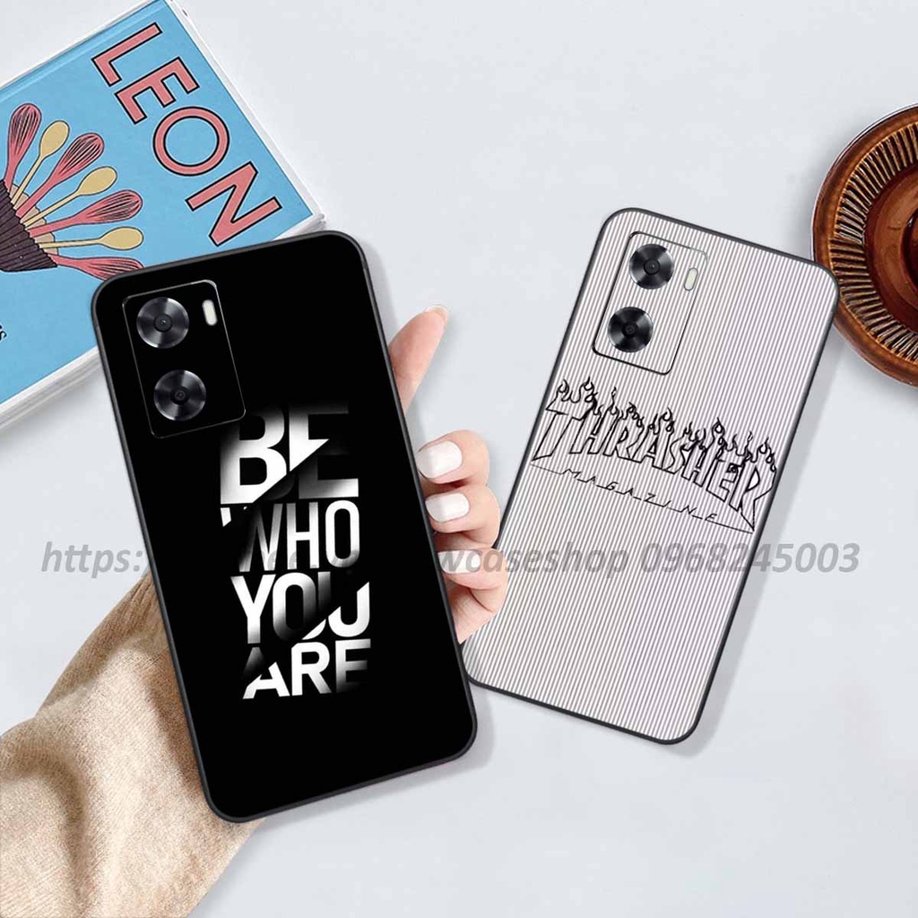 Ốp Oppo A57 4G / A57 5G / A77s in hình họa tiết thời trang Âu Mỹ