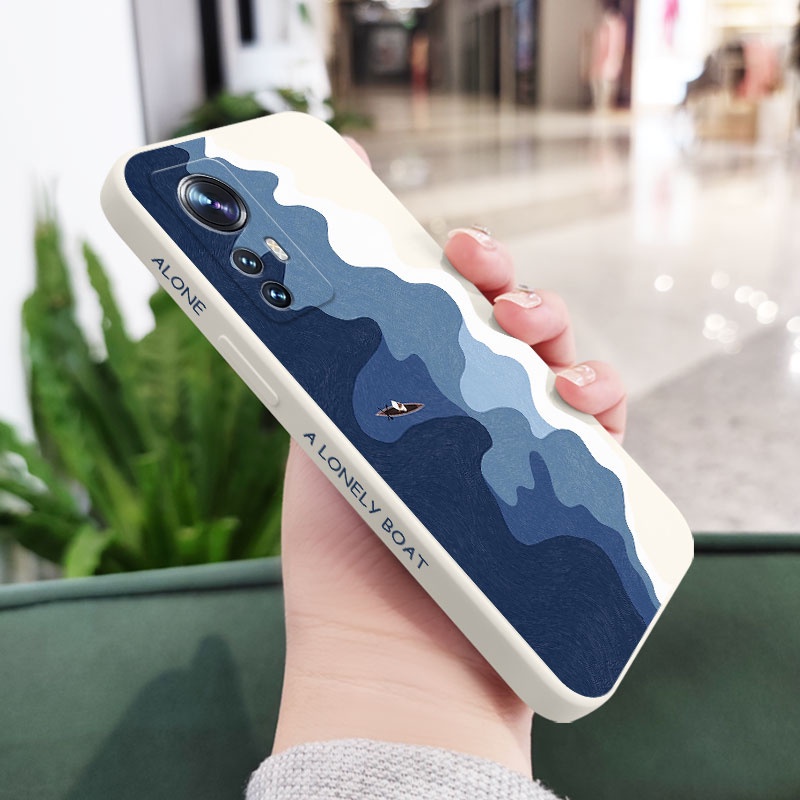 Ốp Điện Thoại Hình Thuyền Sáng Tạo Cho Xiaomi Mi 12 12X 12S 11 Pro Lite Ultra 11Lite