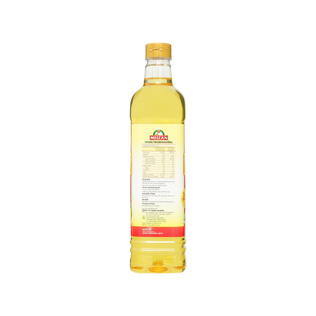 Chai Dầu Ăn Meizan Gold 1L