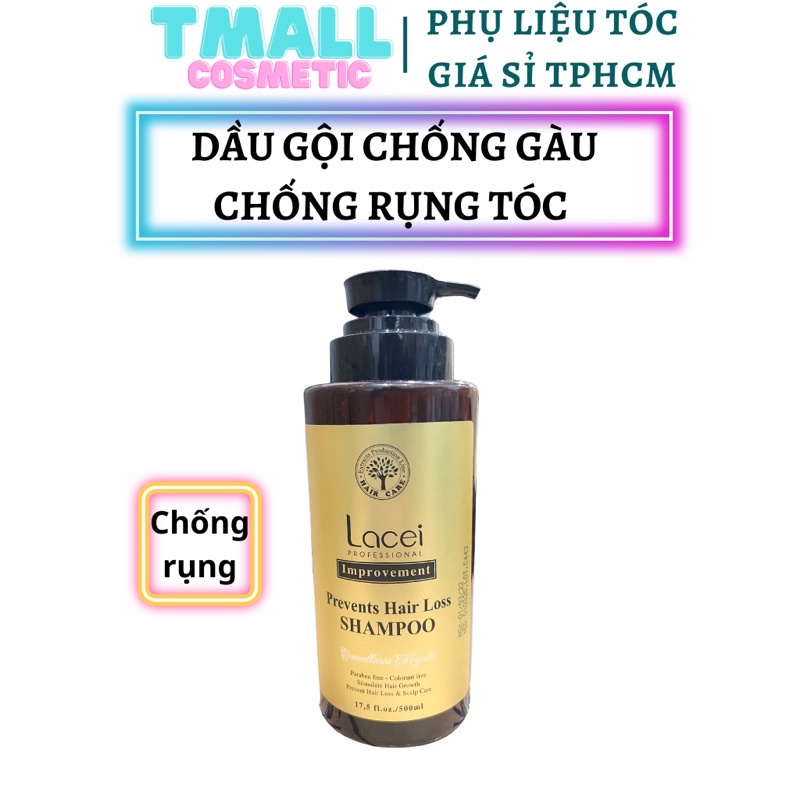 Dầu gội Lacei 500ml Chống Rụng và Chống Gàu kích thích mọc tóc giúp tóc chắc khoẻ bodymist.tphcm