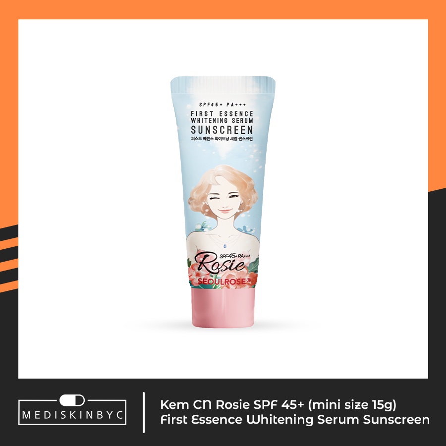 Kem chống nắng Rosie SeoulRose SPF45+++ 15g