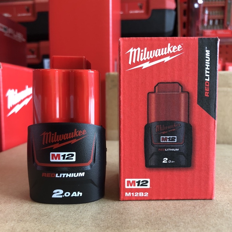Pin Chính Hãng Milwaukee M12 12V