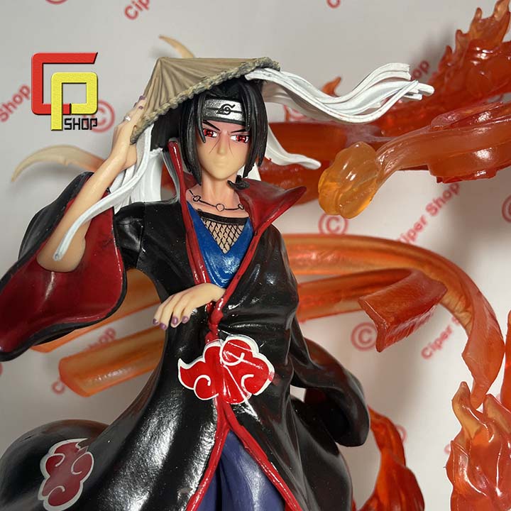 Mô hình Itachi Akatsuki - Figure Itachi Naruto - Có led
