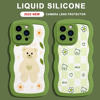 Ốp Điện Thoại Mềm Hình Gấu 3D Cho iPhone 14 13 11 12 Pro MAX 6 6s 7 8 Plus 7plus 8plus 6plus X XR XS MAX 14Pro 13Pro