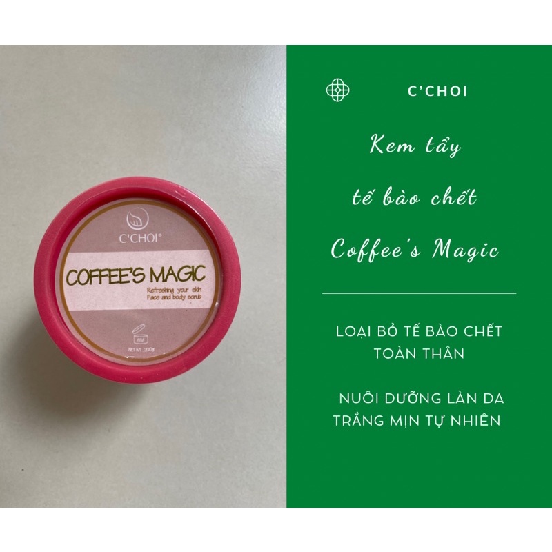 Coffee's Magic - Kem Tẩy Tế Bào chết