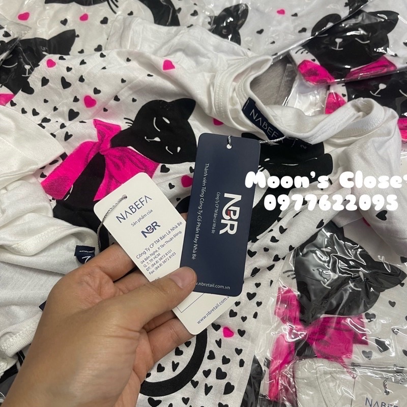 Áo phông Nabefa size 2y-10y