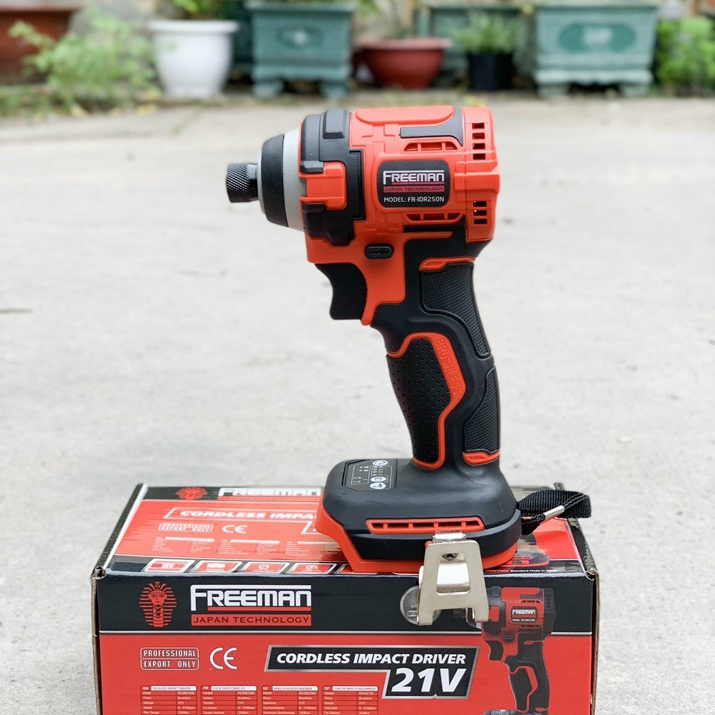 Máy bắn vít pin 21V Freeman FR-IDR250N 250Nm