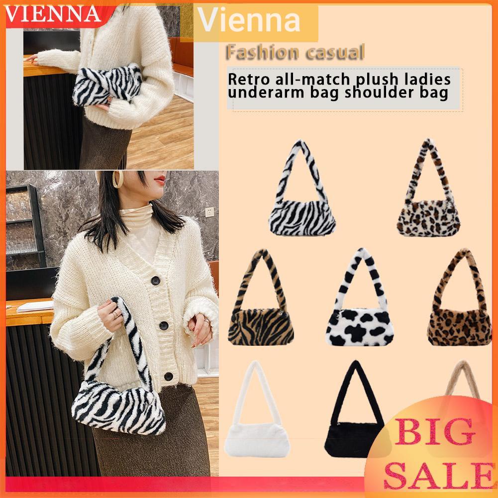 Túi đeo vai họa tiết da động vật cho nữ