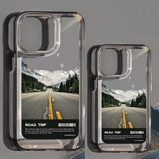 Ốp Lưng Cho Samsung Galaxy S22 S23 Ultra S22 + S23 + Plus Ốp Lưng Hoạt Hình Rừng Tuyết Thẩm Mỹ Trong Suốt Vỏ Điện Thoại