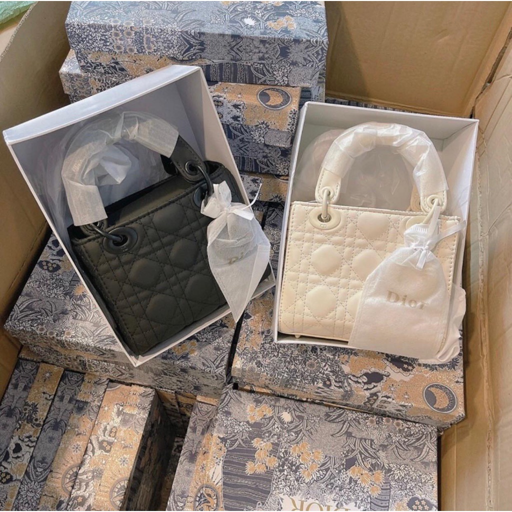 Túi Dior Full Tag Đồng Màu Dây Đeo Bản To