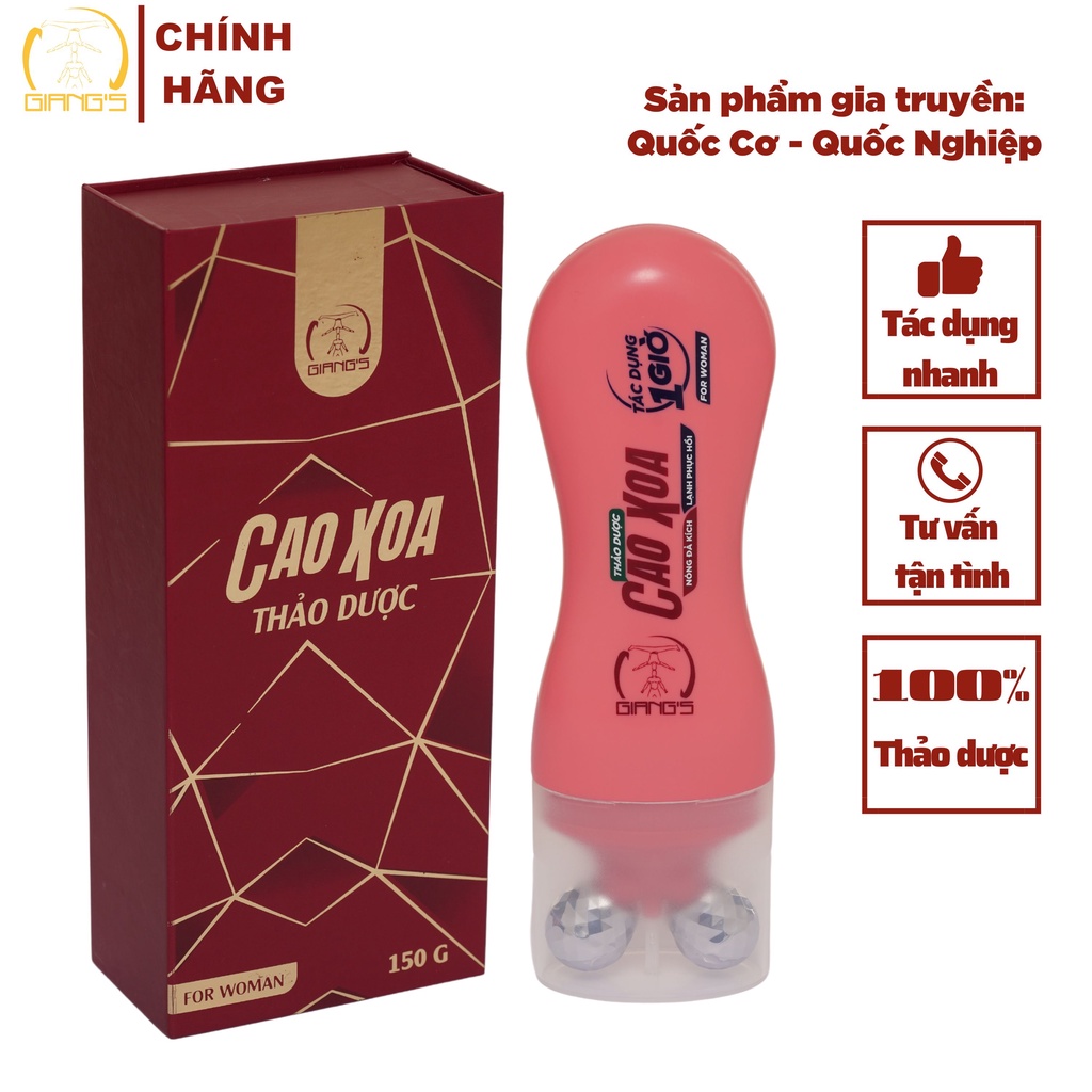 Gel Xoa Bóp Thảo Dược Gia Truyền GIANG S Giảm Nhức Cực Mạnh