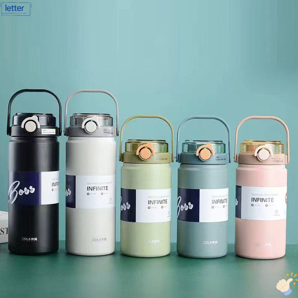 Bình Nước Giữ Nhiệt Dung Tích 1000ml Có Ống Hút Tiện Dụng