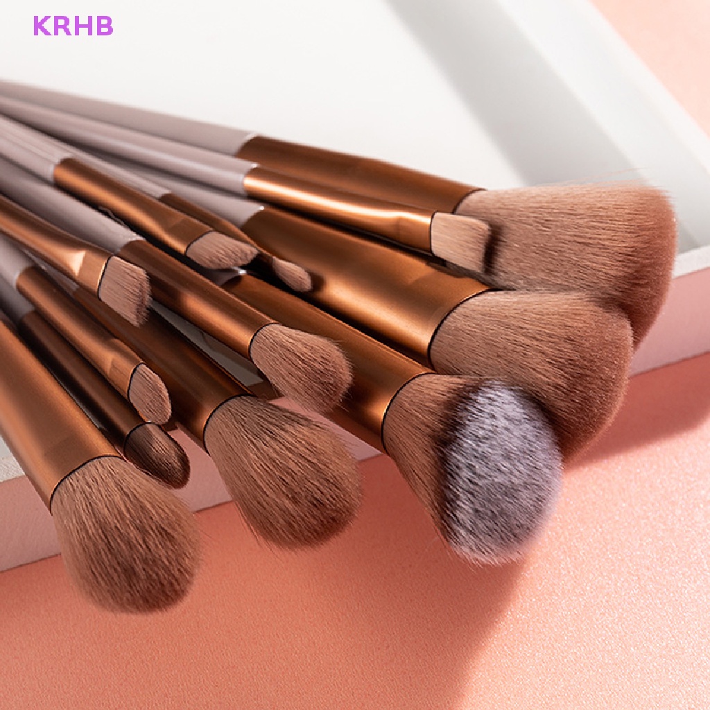 Bộ 13 Cọ Trang Điểm Chuyên Nghiệp KRHB Mới