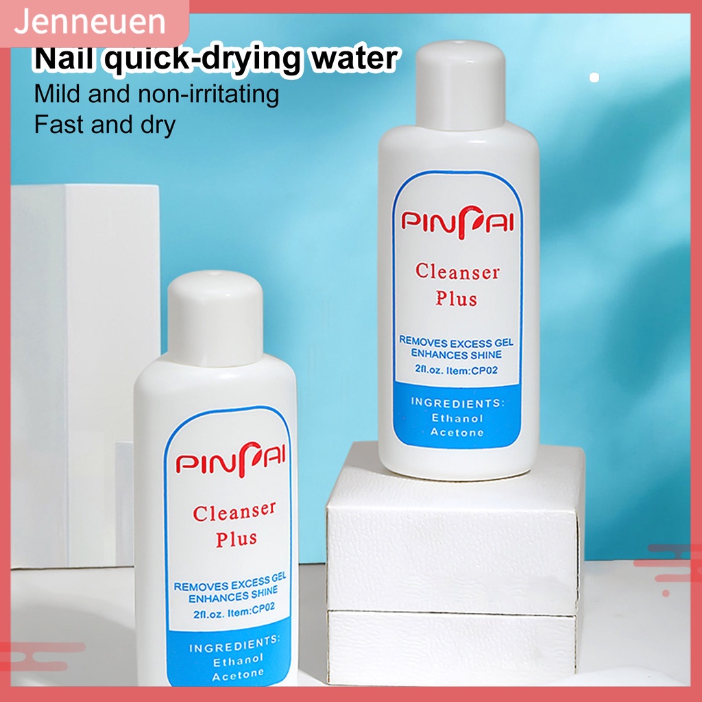 Sữa Rửa Móng Tay JEN 60ml Nhẹ Nhàng Đa Năng Loại Bỏ Lớp Trang Điểm Tại Nhà