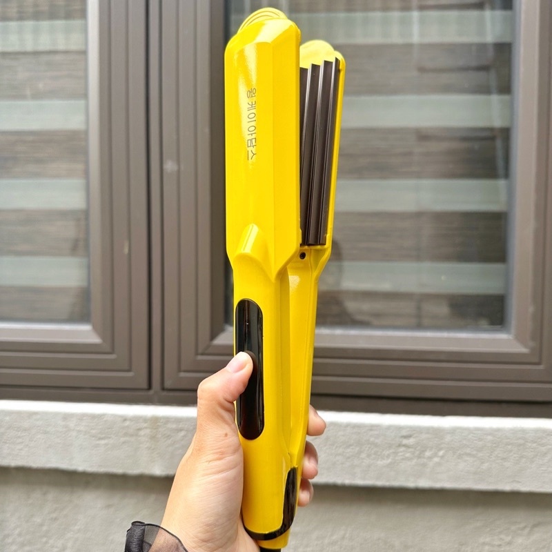 Máy dập xù tóc bản lớn, máy Nhật siêu bền có 2 loại