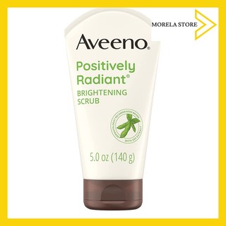 Sữa rửa mặt làm sáng da Aveeno Positively Radiant Skin Brightening Daily Facial Scrub 150ml (mẫu mới)