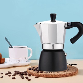 Máy Pha Cà Phê Cổ Điển/150/300ml Bình pha cà phê pha thủ công Moka pot gia dụng kiểu Ý bình phin cô đặc/Bình Moka nhôm/Cà phê Espresso lạnh nhỏ giọt Bình cà phê Ý có bộ lọc