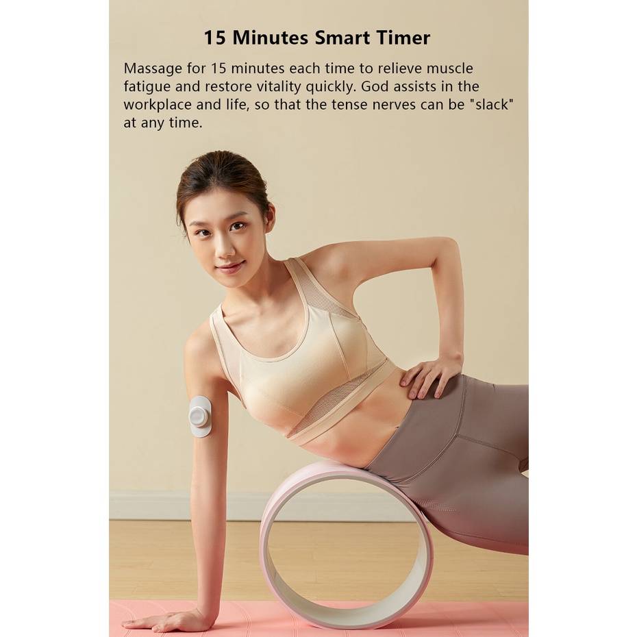 Youpin LF Leravan Miếng Dán Massage Toàn Thân Thư Giãn Cơ Bắp Chạy Điện Kèm Hộp Sạc