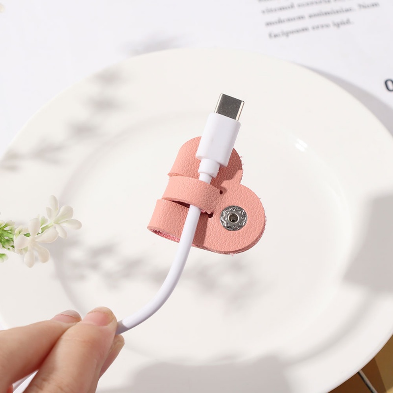 Bộ 5 Kẹp Cố Định Dây Cáp Bằng pu Tiện Dụng Giá Đỡ