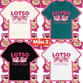 [Mã TOPADD giảm đến 20k đơn 150k] Tee Gấu Losto Cotton 100% Dày Dặn