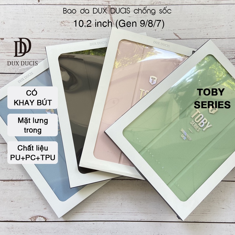 Bao da DUX DUCIS iPad 10.2 inch  - Mặt lưng trong