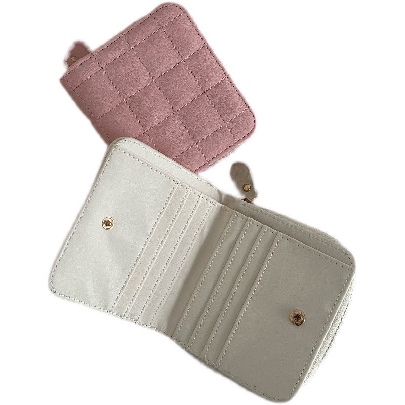 Ví Mini Có Khóa Kéo Thời Trang Dễ Thương Cho Nữ JP5